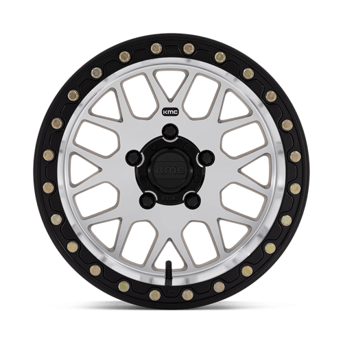KMC Powersports | KS235 GRENADE BEADLOCK | 14.0x7.00 | 4X137 | 10 | MACHINED
