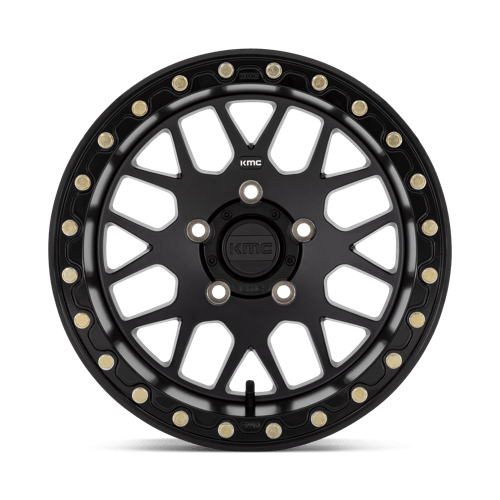 KMC Powersports | KS235 GRENADE BEADLOCK | 14.0x10.00 | 4X156 | 0 | SATIN BLACK