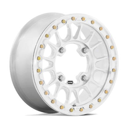 KMC Powersports | KS436 IMPACT FORGED BEADLOCK | 15.0x6.00 | 4X137 | 38 | RAW MACHINED FORGED