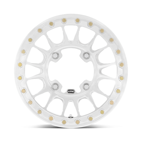 KMC Powersports | KS436 IMPACT FORGED BEADLOCK | 15.0x6.00 | 4X156 | 38 | RAW MACHINED FORGED