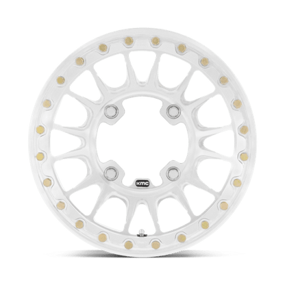 KMC Powersports | KS436 IMPACT FORGED BEADLOCK | 15.0x6.00 | 4X156 | 38 | RAW MACHINED FORGED