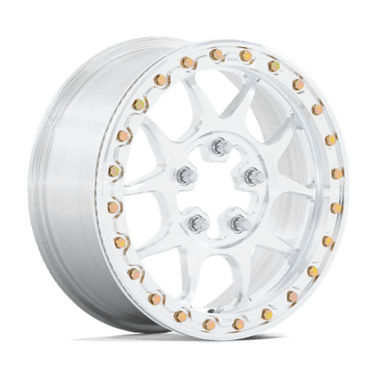 KMC Powersports | KS437 TORO FORGED BEADLOCK | 15.0x6.00 | 5X114.3 | 38 | RAW MACHINED FORGED