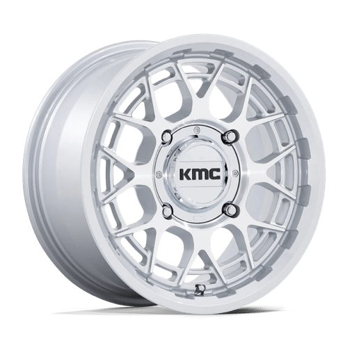 KMC Powersports | KS139 TECHNIC UTV | 15.0x7.00 | 5X114.3 | 38 | GLOSS SILVER MACHINED