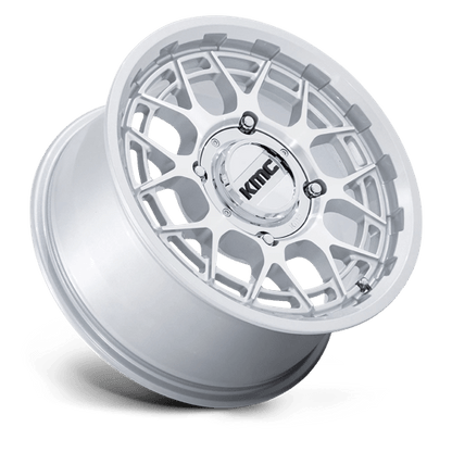 KMC Powersports | KS139 TECHNIC UTV | 15.0x7.00 | 5X114.3 | 38 | GLOSS SILVER MACHINED