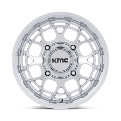 KMC Powersports | KS139 TECHNIC UTV | 15.0x7.00 | 5X114.3 | 38 | GLOSS SILVER MACHINED