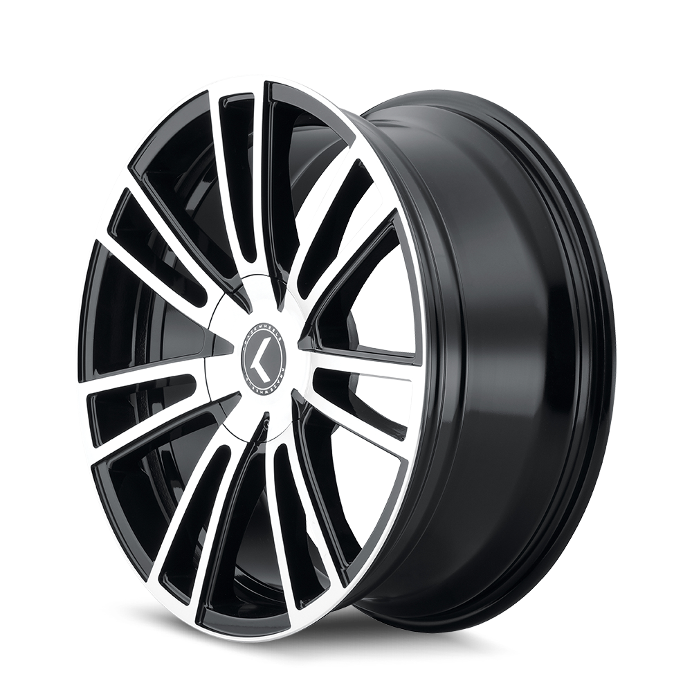KRAZE SPECTRA GLOSS BLACK MACHINED | 18x8 | 5-110 | 40mm | KR183-8860BM40