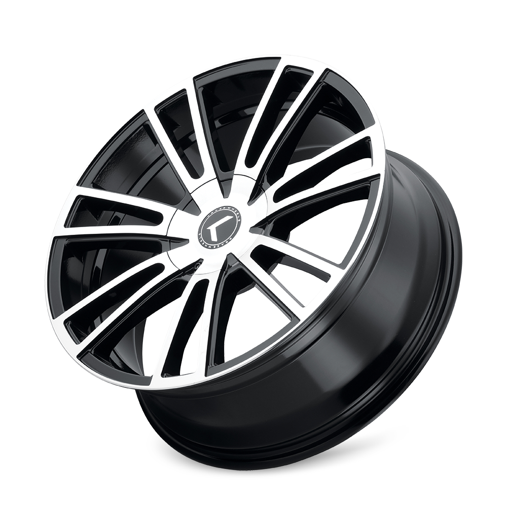 KRAZE SPECTRA GLOSS BLACK MACHINED | 18x8 | 5-110 | 40mm | KR183-8860BM40