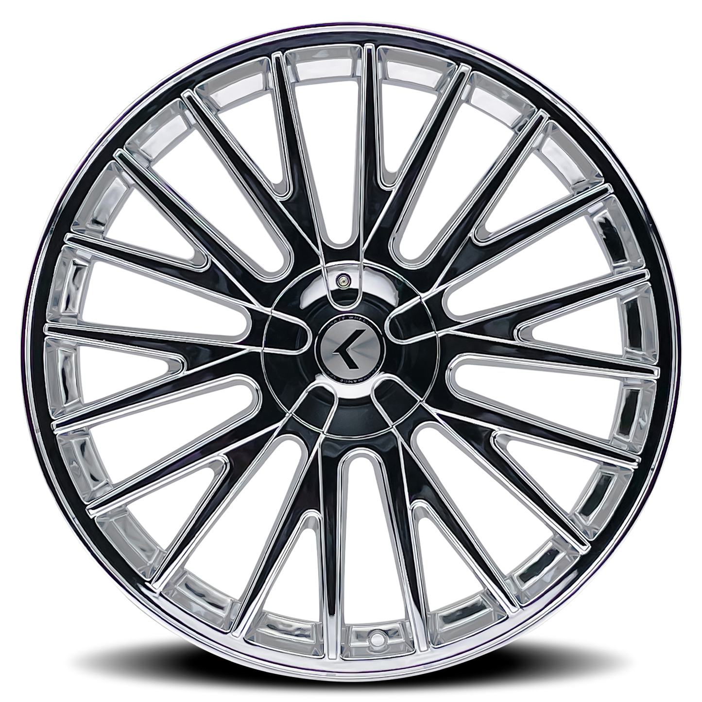 KRAZE DOUBLE DOWN CHROME | 20x8.5 | 5-115 | 38mm | KR185-2818C38