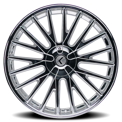 KRAZE DOUBLE DOWN CHROME | 20x8.5 | 5-115 | 38mm | KR185-2818C38