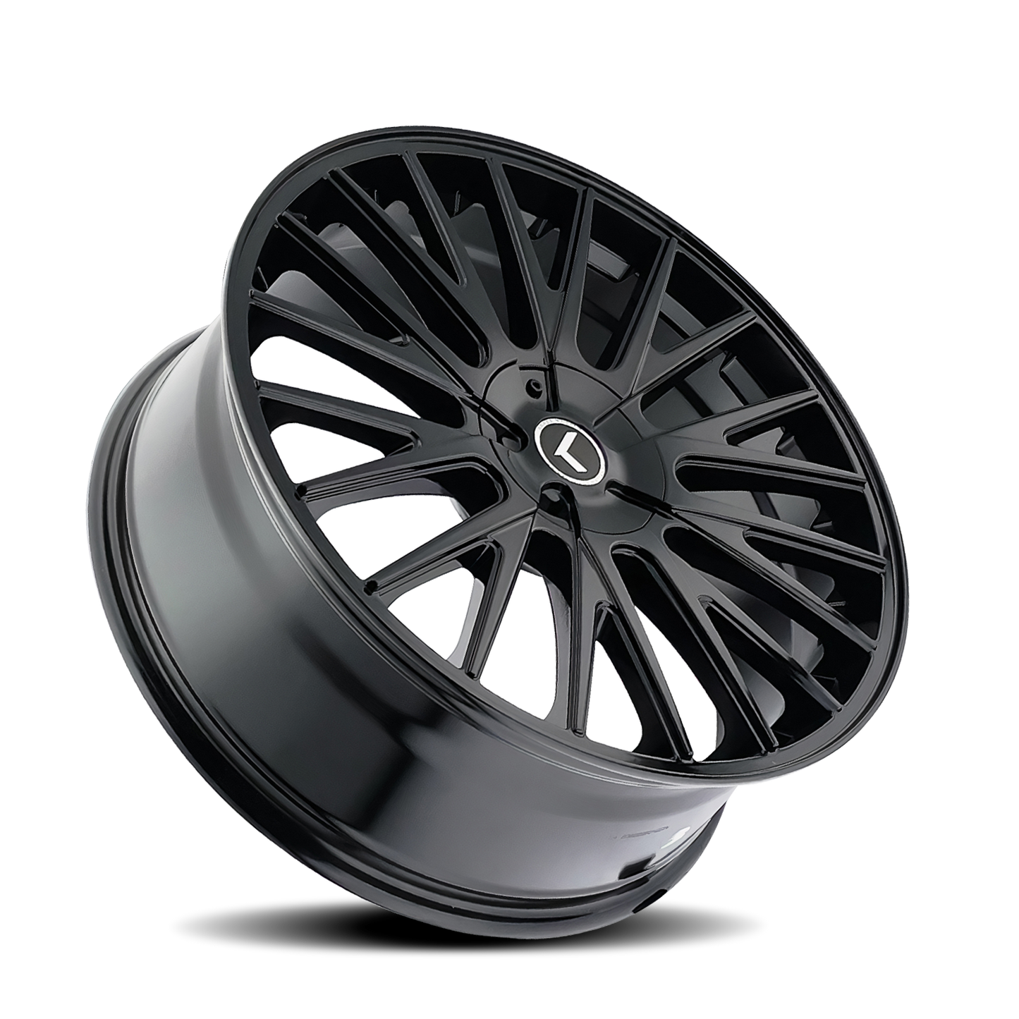 KRAZE DOUBLE DOWN GLOSS BLACK | 20x8.5 | 5-115 | 38mm | KR185-2818B38