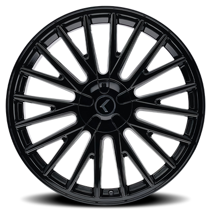 KRAZE DOUBLE DOWN GLOSS BLACK | 17x8 | 5-112 | 38mm | KR185-7809B38