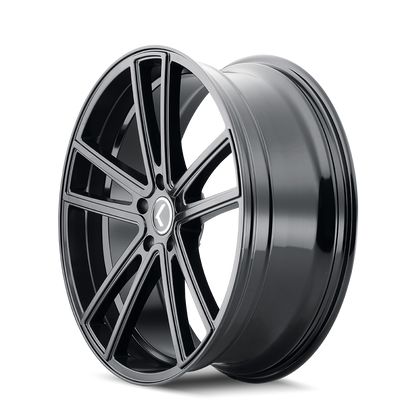 KRAZE LUSSO GLOSS BLACK | 20x8.5 | 5-114.3 | 38mm | KR190-2865GB38