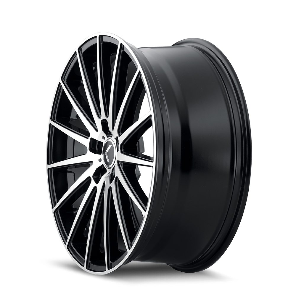KRAZE STUNNA MATTE BLACK MACHINED | 20x8.5 | 5-114.3 | 38mm | KR191-2865BM38