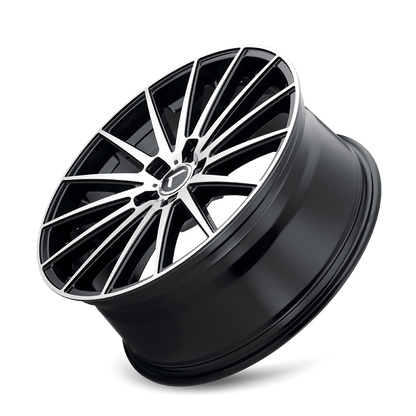 KRAZE STUNNA MATTE BLACK MACHINED | 22x8.5 | 5-120 | 38mm | KR191-22812BM38