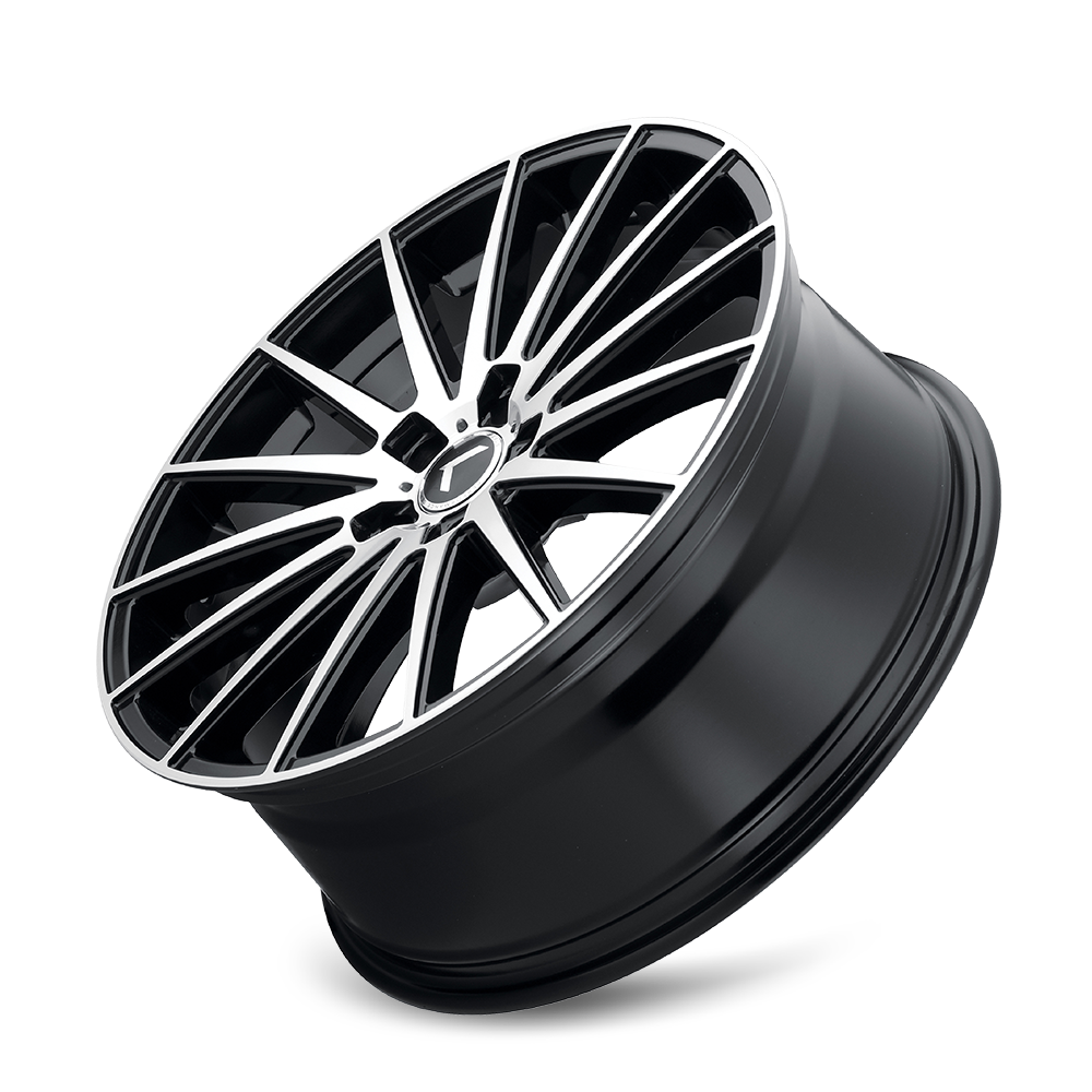 KRAZE STUNNA MATTE BLACK MACHINED | 18x8 | 5-112 | 40mm | KR191-8845BM40