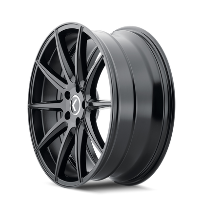 KRAZE COSMOS GLOSS BLACK | 20x8.5 | 5-112 | 38mm | KR194-2845GB38