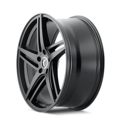 KRAZE MILANO SATIN BLACK | 20x8.5 | 5-120 | 38mm | KR195-2812B38