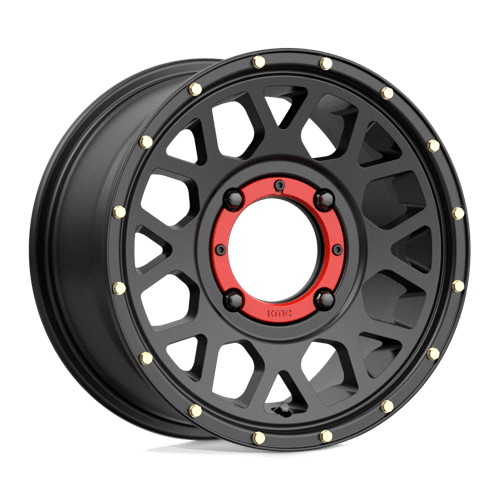 KMC Powersports | KS135 GRENADE | 14.0x7.00 | 4X156 | 38 | SATIN BLACK