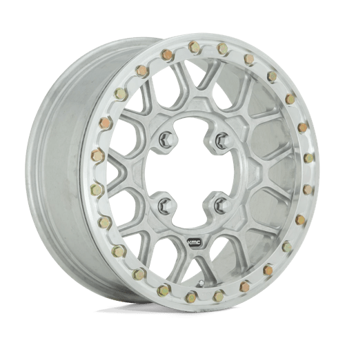 KMC Powersports | KS435 GRENADE BEADLOCK FORGED | 15.0x6.00 | 4X156 | 38 | RAW MACHINED FORGED