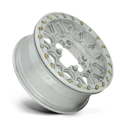 KMC Powersports | KS435 GRENADE BEADLOCK FORGED | 15.0x6.00 | 4X137 | 38 | RAW MACHINED FORGED