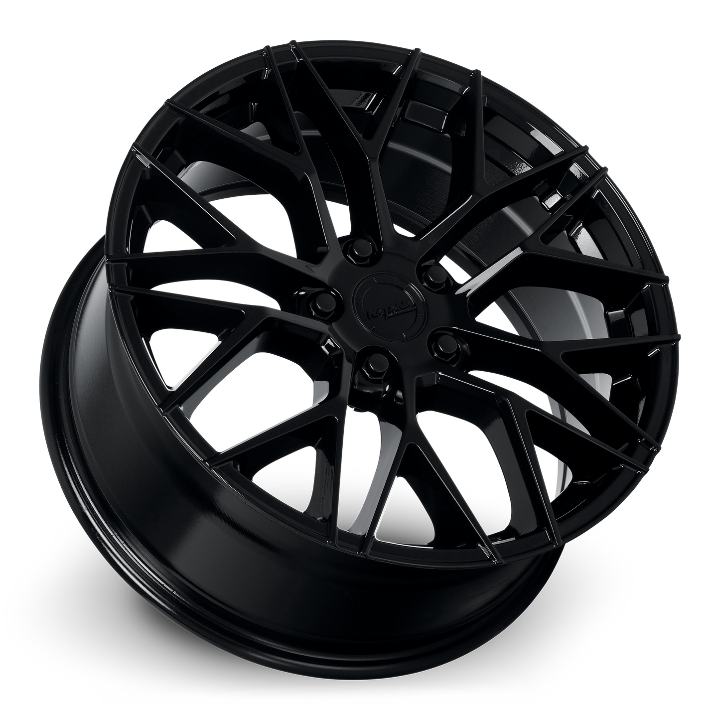 KATANA RACING KR01 Glossy Black | 20x8.5 | 5x120 | +40mm | KR01-208545GB