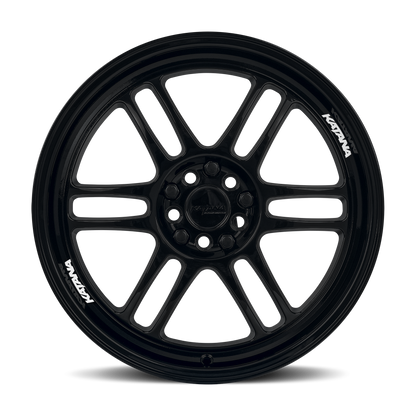 KATANA RACING KR02 Matte Black | 17x7.5 | 4x100/4x114.3 | +40mm | KR02-177501MB