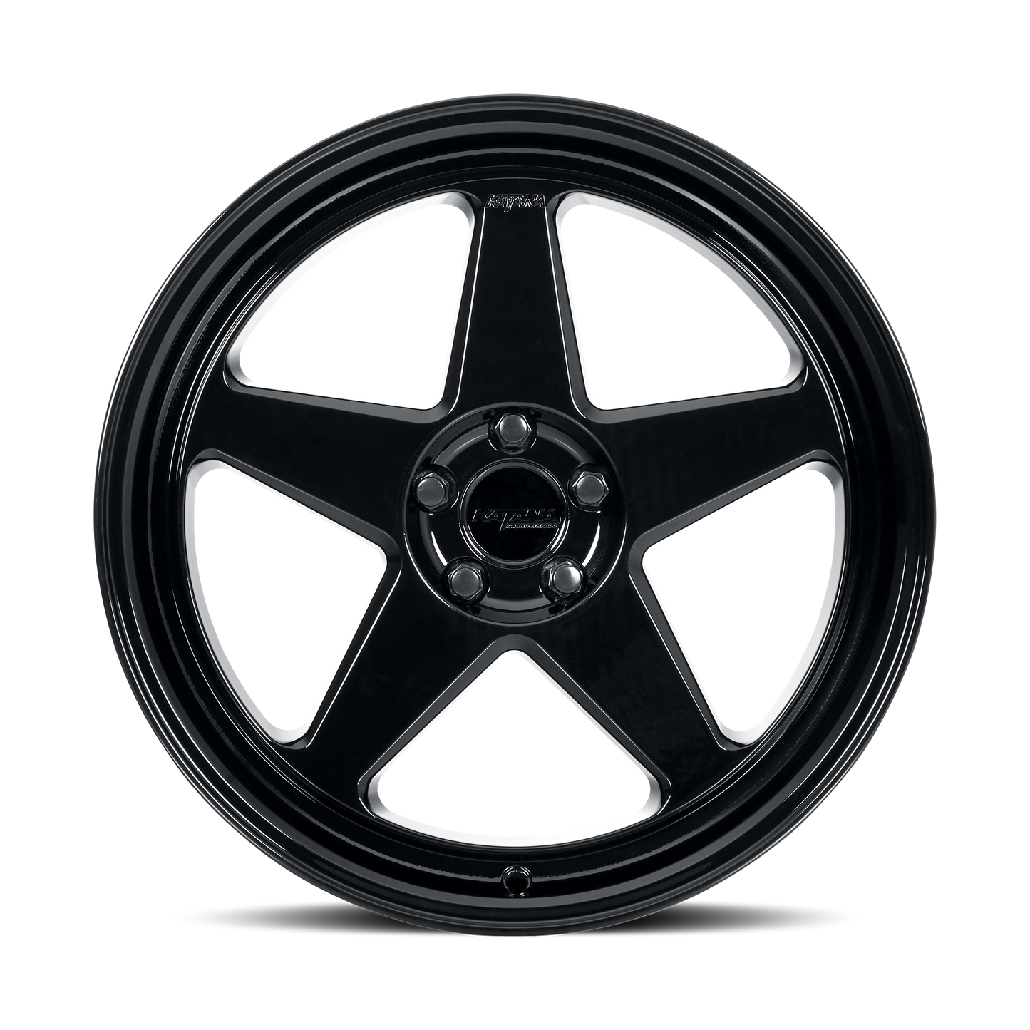 KATANA RACING KR03 Glossy Black | 18x8.0 | 5x114.3 | +40mm | KR03-188054GB