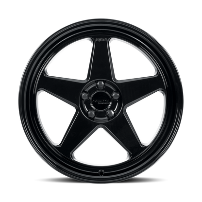 KATANA RACING KR03 Glossy Black | 18x8.0 | 5x114.3 | +40mm | KR03-188054GB