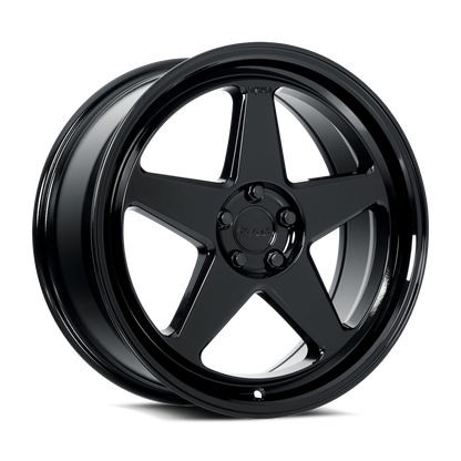 KATANA RACING KR03 Glossy Black | 18x8.0 | 5x114.3 | +40mm | KR03-188054GB