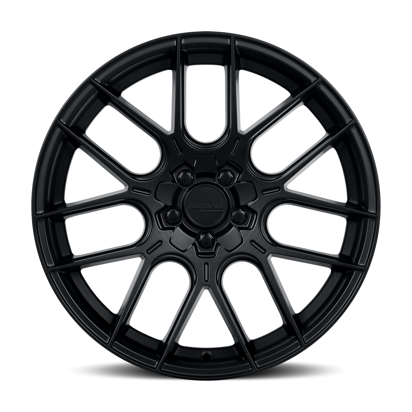 KATANA RACING KR04 Matte Black | 20x8.5 | 5x108/5x114.3 | +40mm | KR04-208508MB