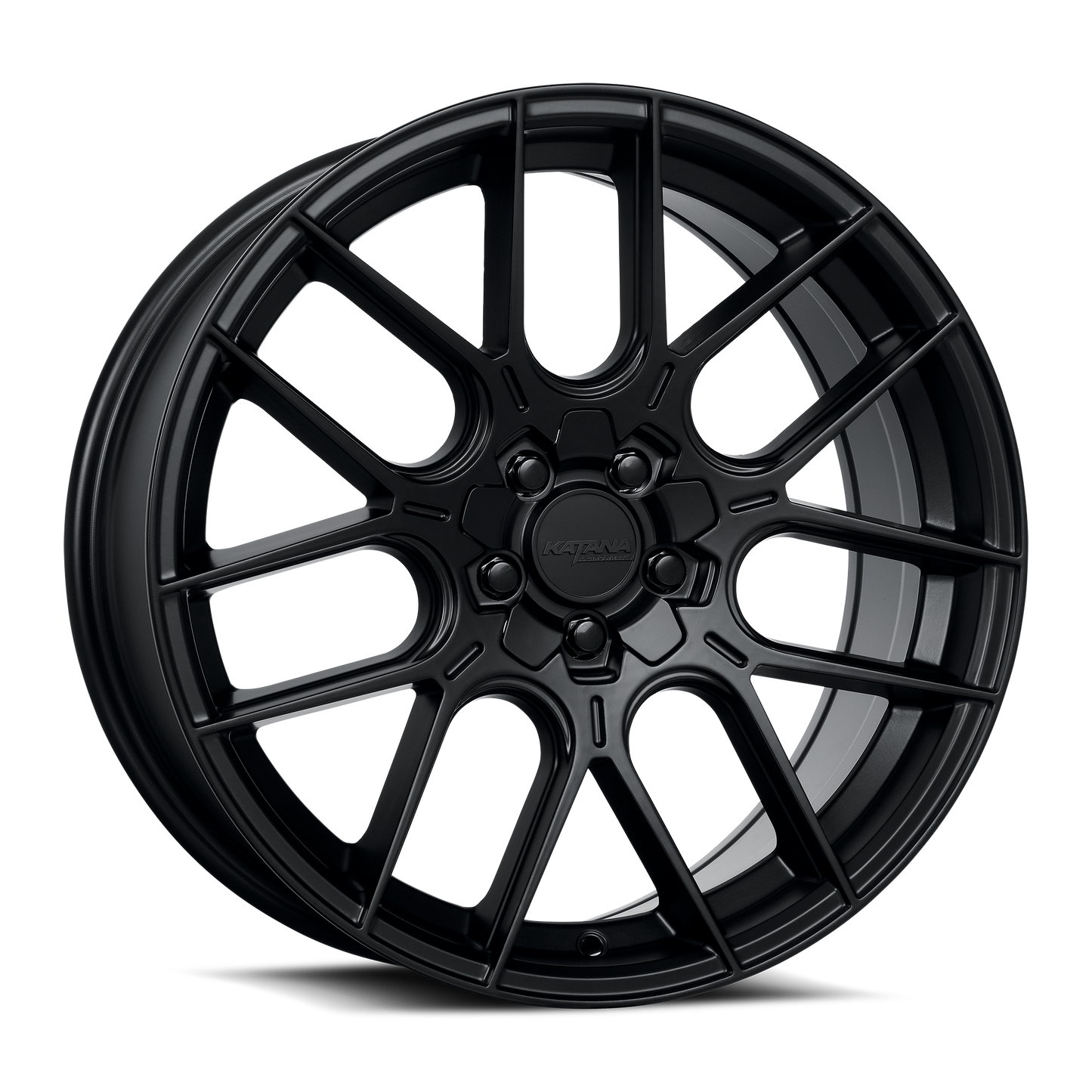 KATANA RACING KR04 Matte Black | 20x8.5 | 5x110/5x114.3 | +40mm | KR04-208509MB