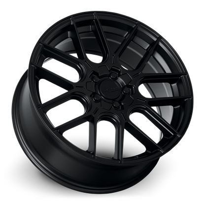 KATANA RACING KR04 Matte Black | 20x8.5 | 5x108/5x114.3 | +40mm | KR04-208508MB