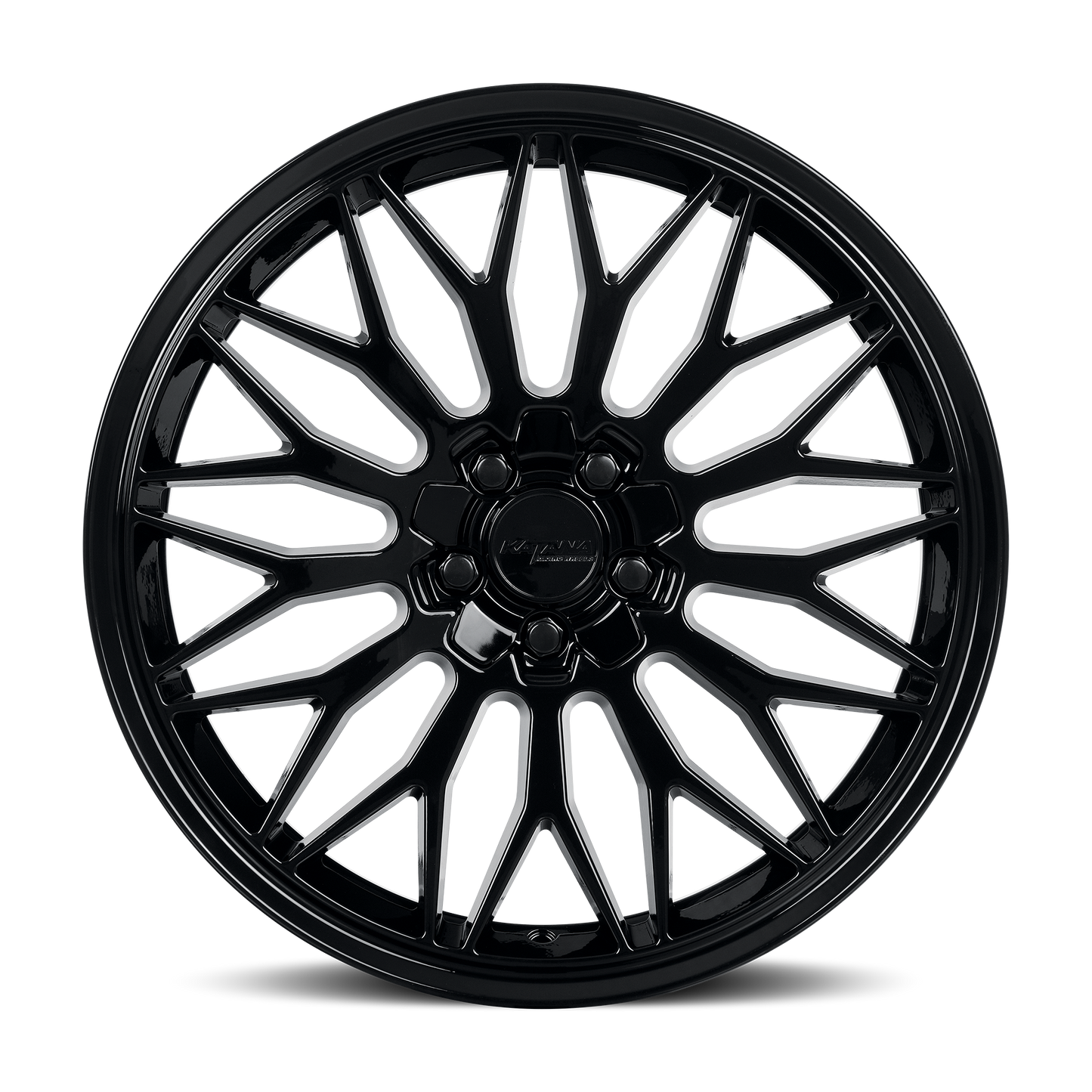 KATANA RACING KR05 Glossy Black | 18x8.0 | 5x100/5x114.3 | +40mm | KR05-188005GB