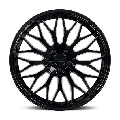 KATANA RACING KR05 Glossy Black | 18x8.0 | 5x100/5x114.3 | +40mm | KR05-188005GB
