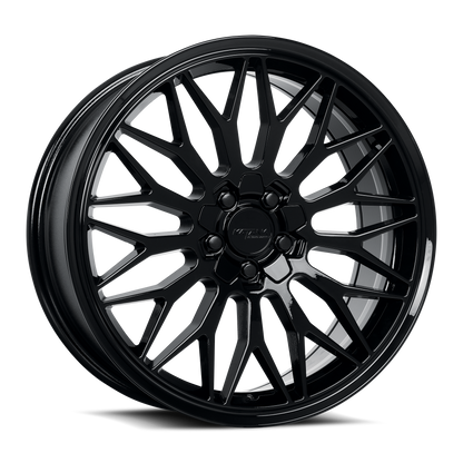 KATANA RACING KR05 Glossy Black | 18x8.0 | 5x120/5x114.3 | +40mm | KR05-188014GB