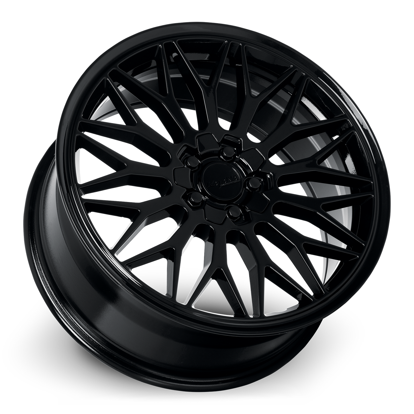 KATANA RACING KR05 Glossy Black | 18x8.0 | 5x120/5x114.3 | +40mm | KR05-188014GB