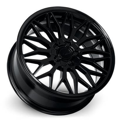 KATANA RACING KR05 Glossy Black | 18x8.0 | 5x120/5x114.3 | +40mm | KR05-188014GB