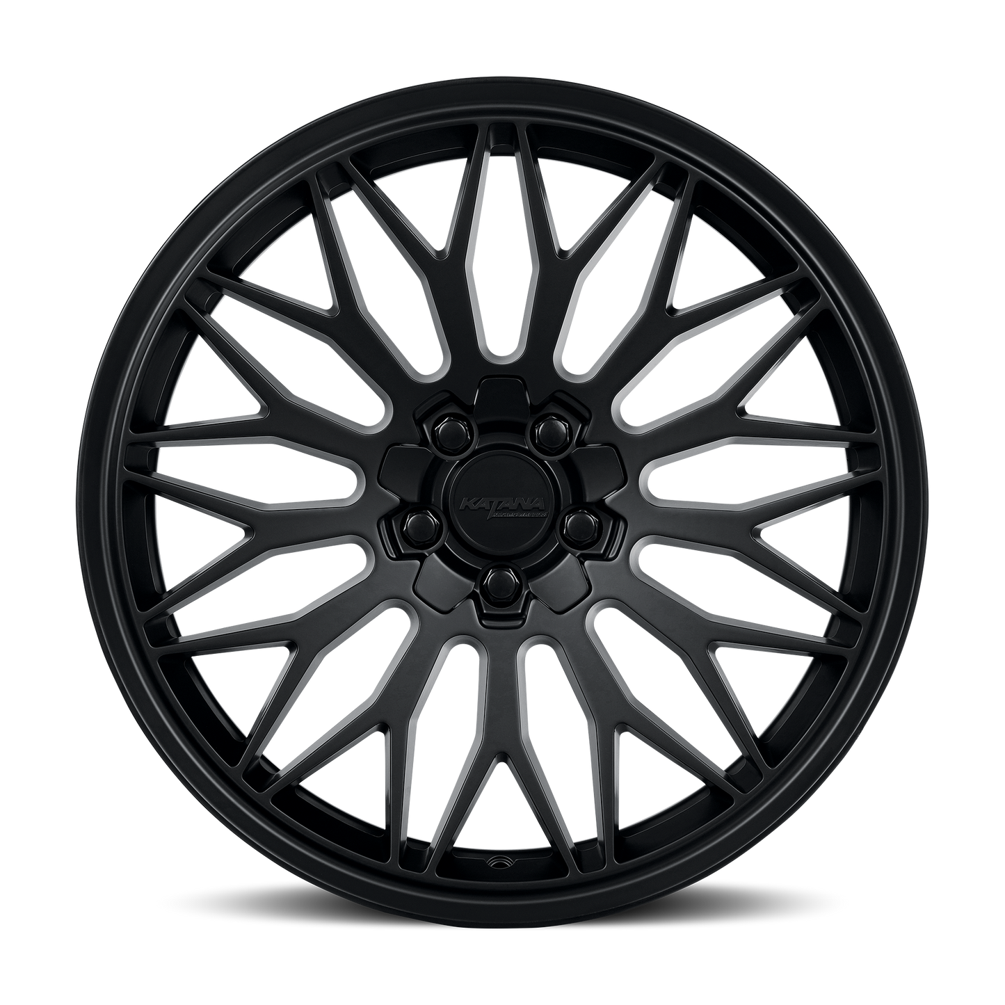 KATANA RACING KR05 Matte Black | 18x8.0 | 5x110/5x114.3 | +40mm | KR05-188009MB