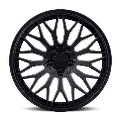 KATANA RACING KR05 Matte Black | 18x8.0 | 5x110/5x114.3 | +40mm | KR05-188009MB