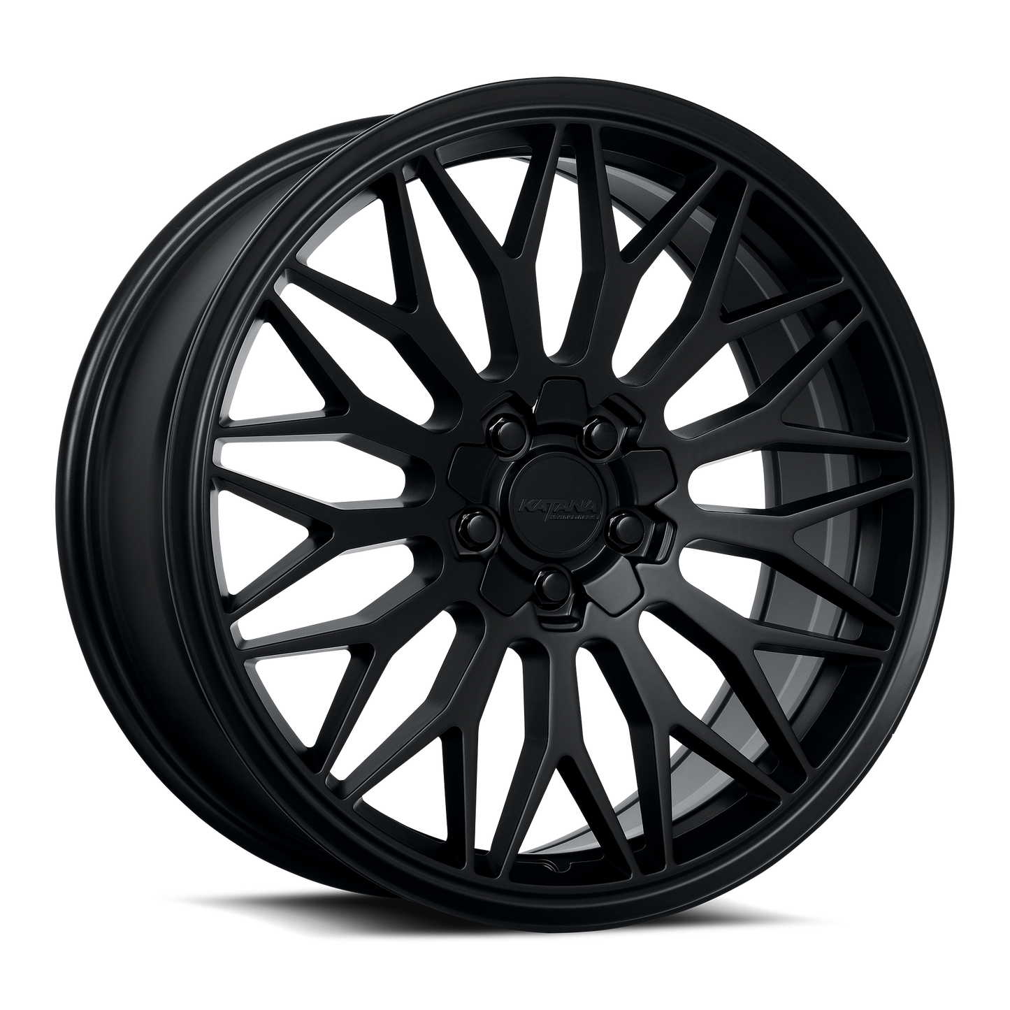 KATANA RACING KR05 Matte Black | 18x8.0 | 5x110/5x114.3 | +40mm | KR05-188009MB