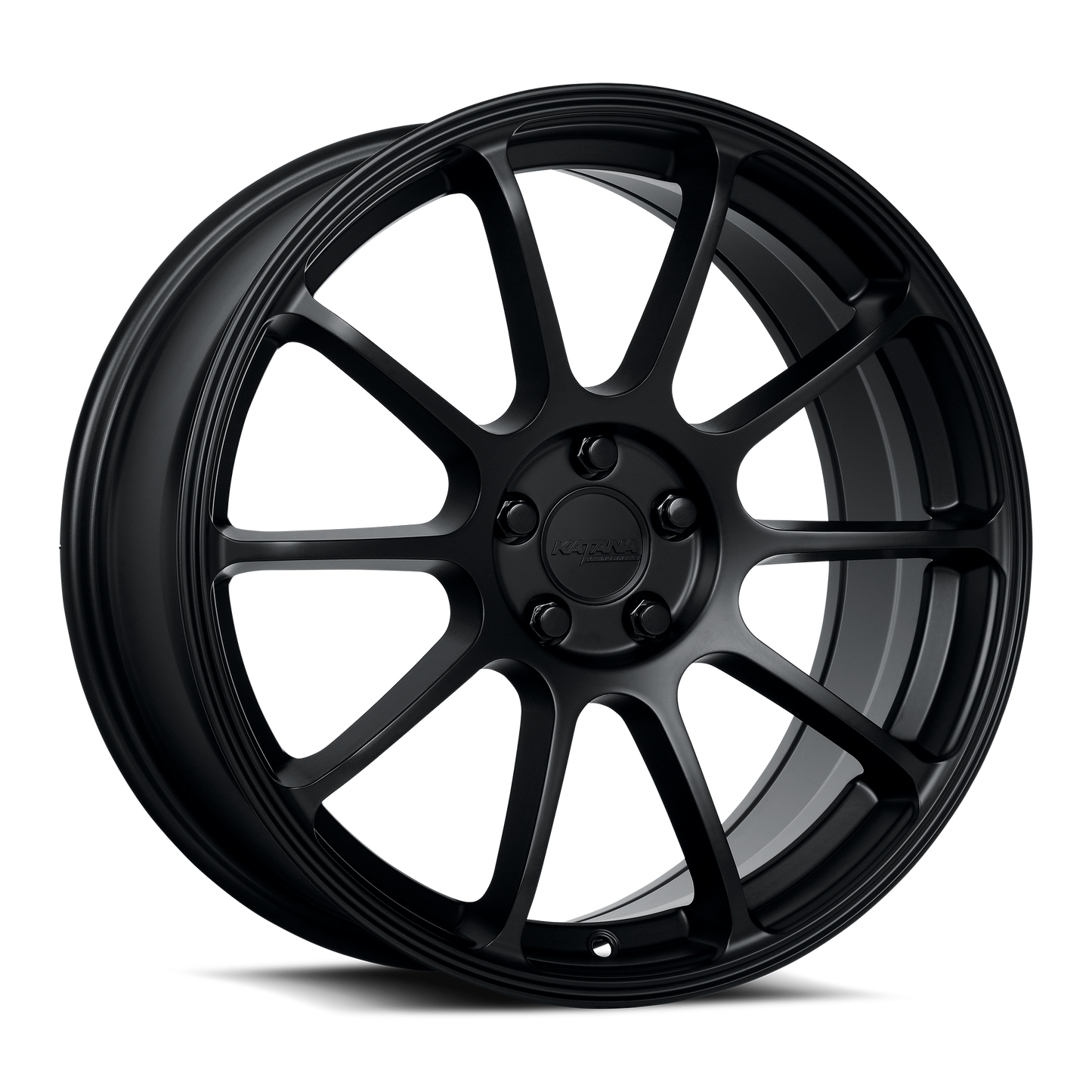 KATANA RACING KR07 Matte Black | 18x8.0 | 5x112 | +40mm | KR07-188052MB