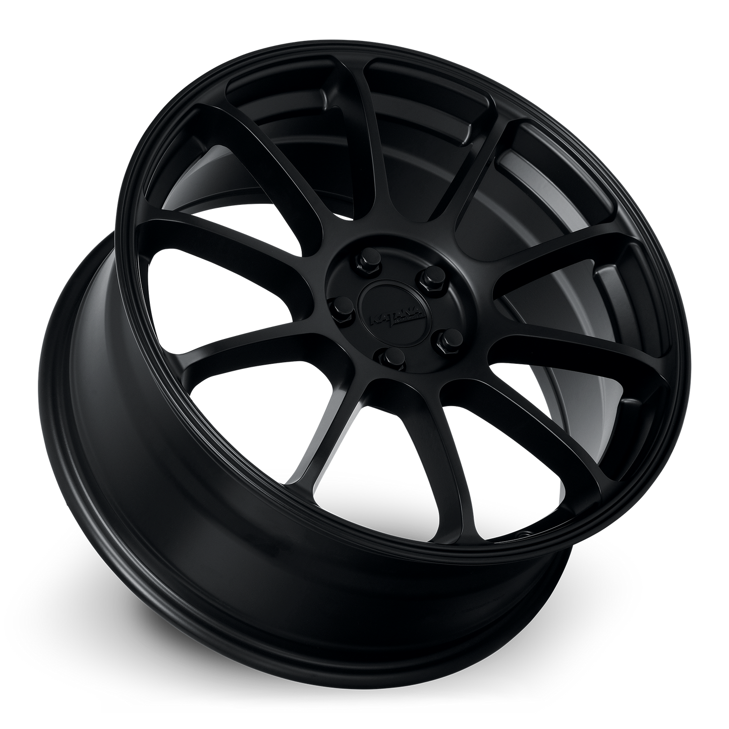 KATANA RACING KR07 Matte Black | 17x7.5 | 5x100 | +40mm | KR07-177550MB