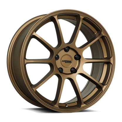 KATANA RACING KR07 Matte Bronze | 18x8.0 | 5x100 | +40mm | KR07