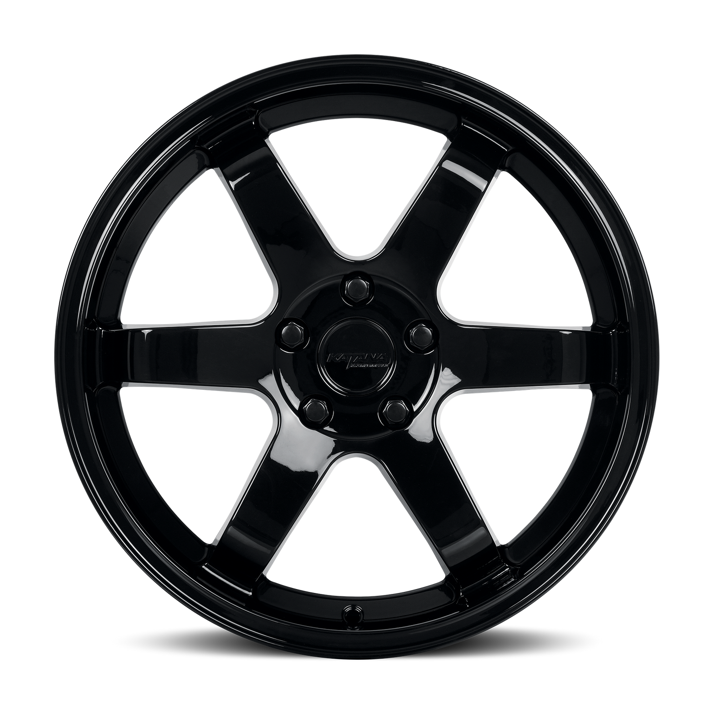 KATANA RACING KR08 Glossy Black | 18x8.0 | 5x114.3 | +40mm | KR08-188054GB