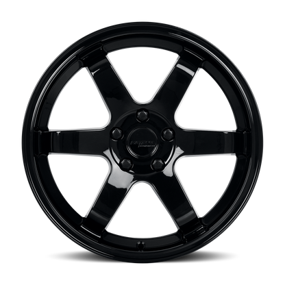 KATANA RACING KR08 Glossy Black | 18x8.0 | 5x110 | +40mm | KR08-188051GB
