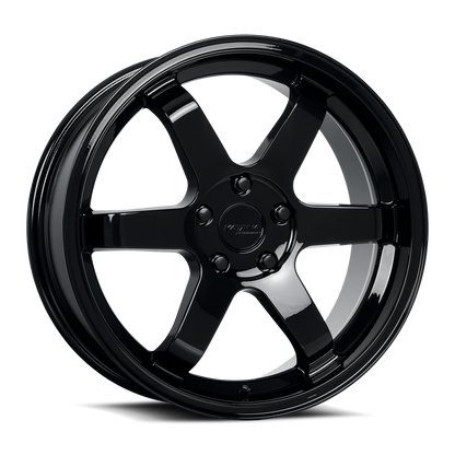 KATANA RACING KR08 Glossy Black | 18x8.0 | 5x110 | +40mm | KR08-188051GB