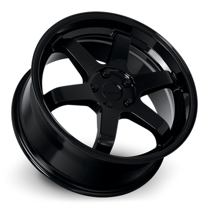 KATANA RACING KR08 Glossy Black | 18x8.0 | 5x114.3 | +40mm | KR08-188054GB