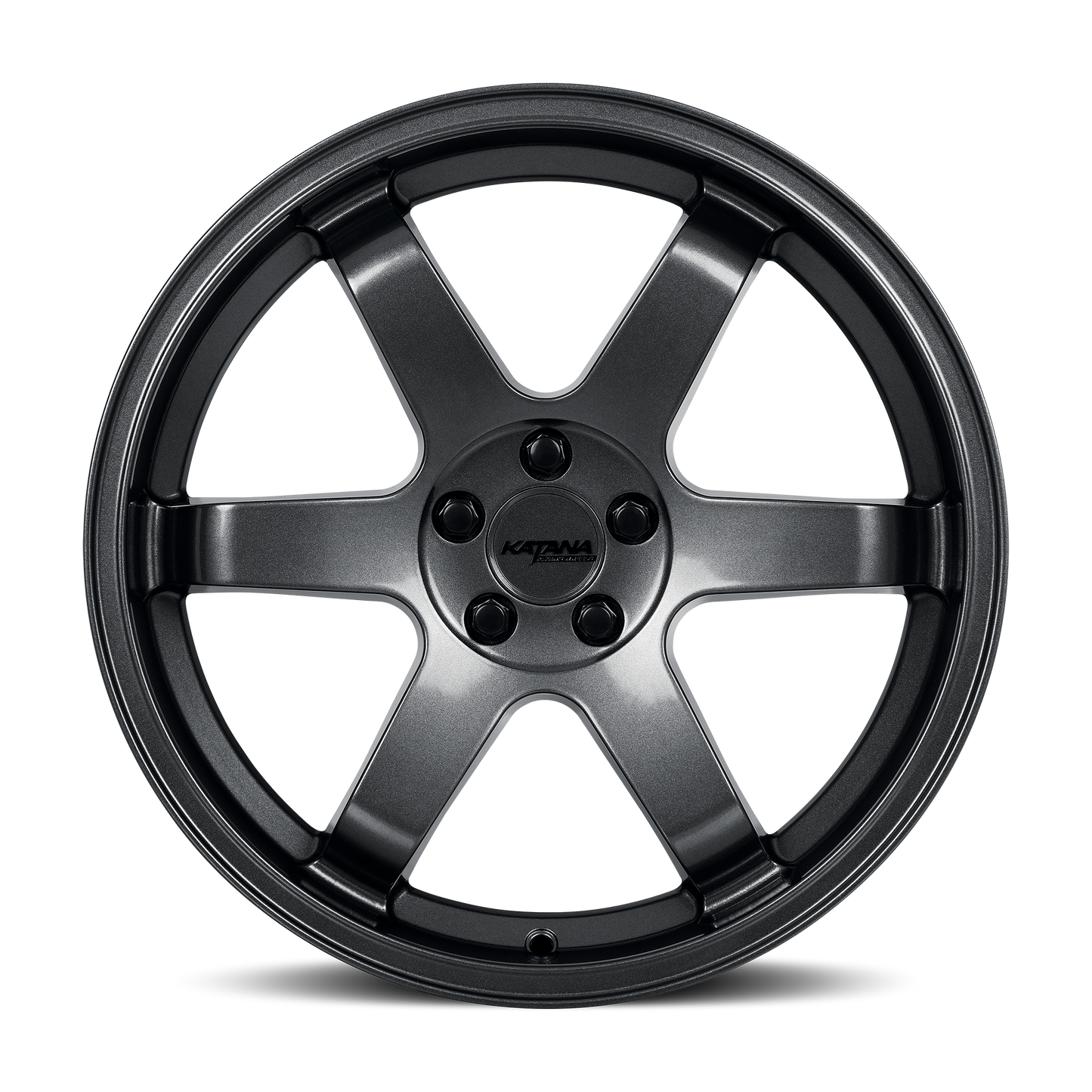 KATANA RACING KR08 Glossy GunMetal | 17x7.5 | 5x114.3 | +40mm | KR08-177554GM