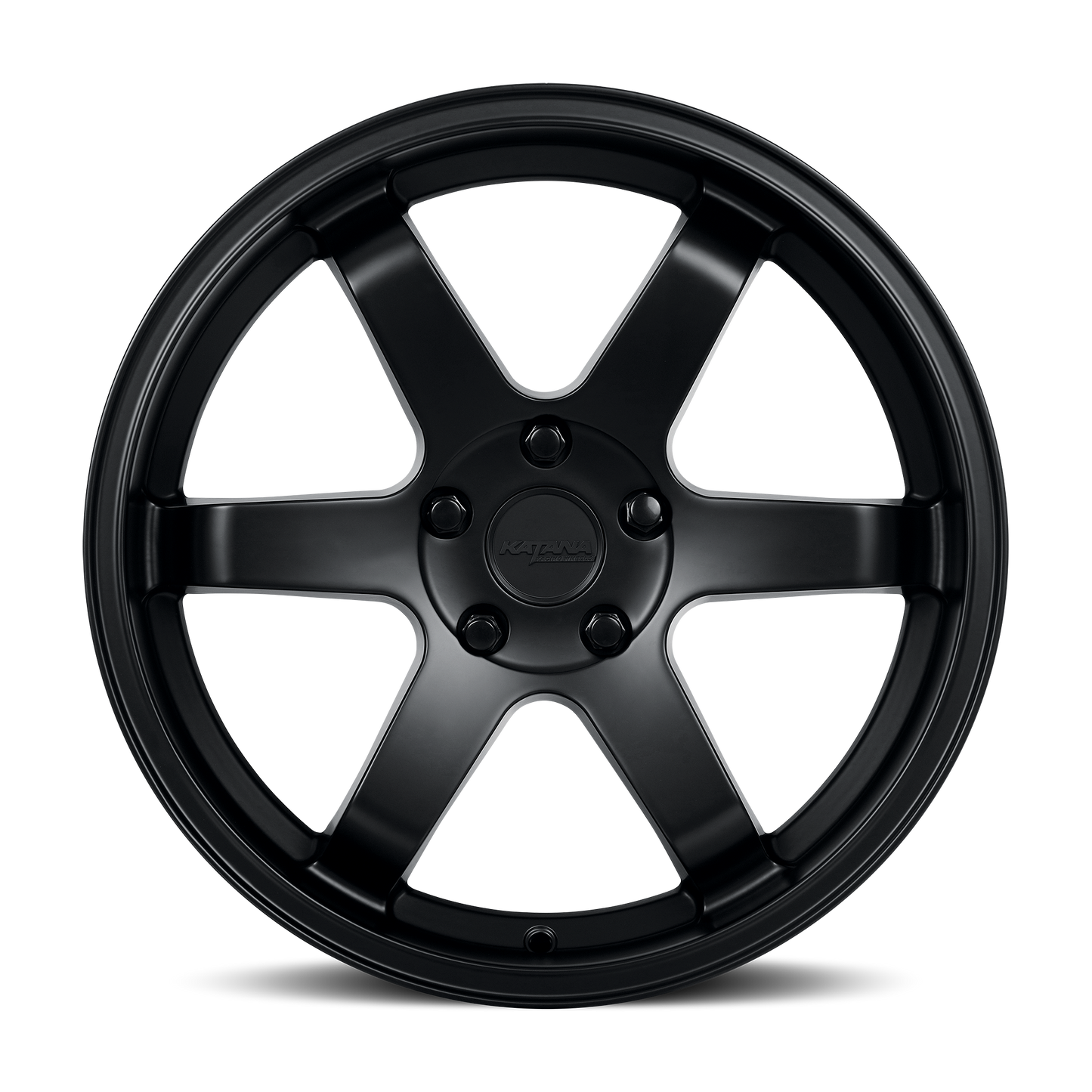 KATANA RACING KR08 Matte Black | 17x7.5 | 5x100 | +40mm | KR08-177550MB