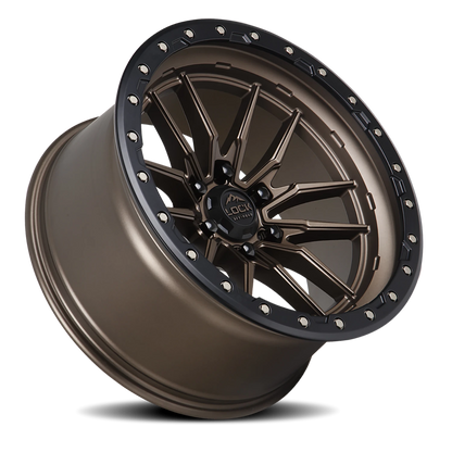 KRAWLER | 20X9 | 8X170 | +1 | MATTE BRONZE W MATTE BLACK RING | KRAWLER-2987MRMBR - Image 2